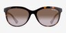 Coach HC8285U L1137 Dark Tortoise PlasticSunglass Frames from EyeBuyDirect, Front View