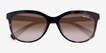 Coach HC8285U L1137 Dark Tortoise PlasticSunglass Frames from EyeBuyDirect, Closed View