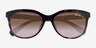 Coach HC8285U L1137 Dark Tortoise PlasticSunglass Frames from EyeBuyDirect, Closed View