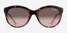 Coach HC8297U L1149 Dark Tortoise PlasticSunglass Frames from EyeBuyDirect, Front View