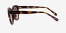 Coach HC8297U L1149 Dark Tortoise PlasticSunglass Frames from EyeBuyDirect, Side View
