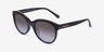 Coach HC8297U L1149 Black PlasticSunglass Frames from EyeBuyDirect, Angle View