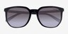 Coach HC8384U CL911 Black AcetateSunglass Frames from EyeBuyDirect, Closed View