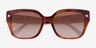 Coach HC8392U CR611 Caramel Tortoise AcetateSunglass Frames from EyeBuyDirect, Closed View