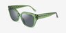 Coach HC8392U CR611 Transparent Key Lime AcetateSunglass Frames from EyeBuyDirect, Angle View
