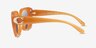 Coach HC8422U CAD33 Milky Amber PlasticSunglass Frames from EyeBuyDirect, Side View