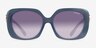 Coach HC8422U CAD33 Milky Denim PlasticSunglass Frames from EyeBuyDirect, Front View
