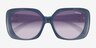 Coach HC8422U CAD33 Milky Denim PlasticSunglass Frames from EyeBuyDirect, Closed View