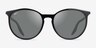 Ray-Ban RB2204F Black On Transparent AcetateSunglass Frames from EyeBuyDirect, Front View