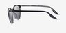 Ray-Ban RB2204F Black On Transparent AcetateSunglass Frames from EyeBuyDirect, Side View
