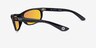 Ray-Ban RB4089 Balorama Black PlasticSunglass Frames from EyeBuyDirect, Side View