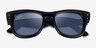 Ray-Ban RB4940 Wayfarer Puffer Black PlasticSunglass Frames from EyeBuyDirect, Closed View