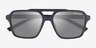 Armani Exchange AX4166SU Matte Black PlasticSunglass Frames from EyeBuyDirect, Closed View