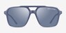 Armani Exchange AX4166SU Matte Blue PlasticSunglass Frames from EyeBuyDirect, Front View
