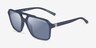 Armani Exchange AX4166SU Matte Blue PlasticSunglass Frames from EyeBuyDirect, Angle View