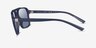 Armani Exchange AX4166SU Matte Blue PlasticSunglass Frames from EyeBuyDirect, Side View