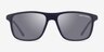 Armani Exchange AX4167SU Matte Black PlastiqueSoleil de Lunette de vue d'EyeBuyDirect, Vue de Face