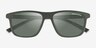 Armani Exchange AX4167SU Matte Green PlasticSunglass Frames from EyeBuyDirect, Closed View