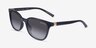 Armani Exchange AX4168SU Shiny Black PlasticSunglass Frames from EyeBuyDirect, Angle View