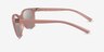Armani Exchange AX4168SU Nude Beige PlastiqueSoleil de Lunette de vue d'EyeBuyDirect, Vue de Côté