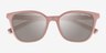 Armani Exchange AX4168SU Nude Beige PlastiqueSoleil de Lunette de vue d'EyeBuyDirect, Vue Rapprochée
