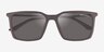 Armani Exchange AX4170SU Matte Brown MetalSunglass Frames from EyeBuyDirect, Closed View