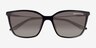 Armani Exchange AX4171SU Shiny Black MetalSunglass Frames from EyeBuyDirect, Closed View