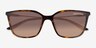 Armani Exchange AX4171SU Shiny Havana MetalSunglass Frames d'EyeBuyDirect, Vue Rapprochée