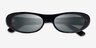 Vogue Eyewear VO5695SU Milky Brown Tortoise AcétateSoleil de Lunette de vue d'EyeBuyDirect, Vue Rapprochée