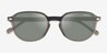 Vogue Eyewear VO5707S Transparent Brown Heart AcetateSunglass Frames from EyeBuyDirect, Closed View