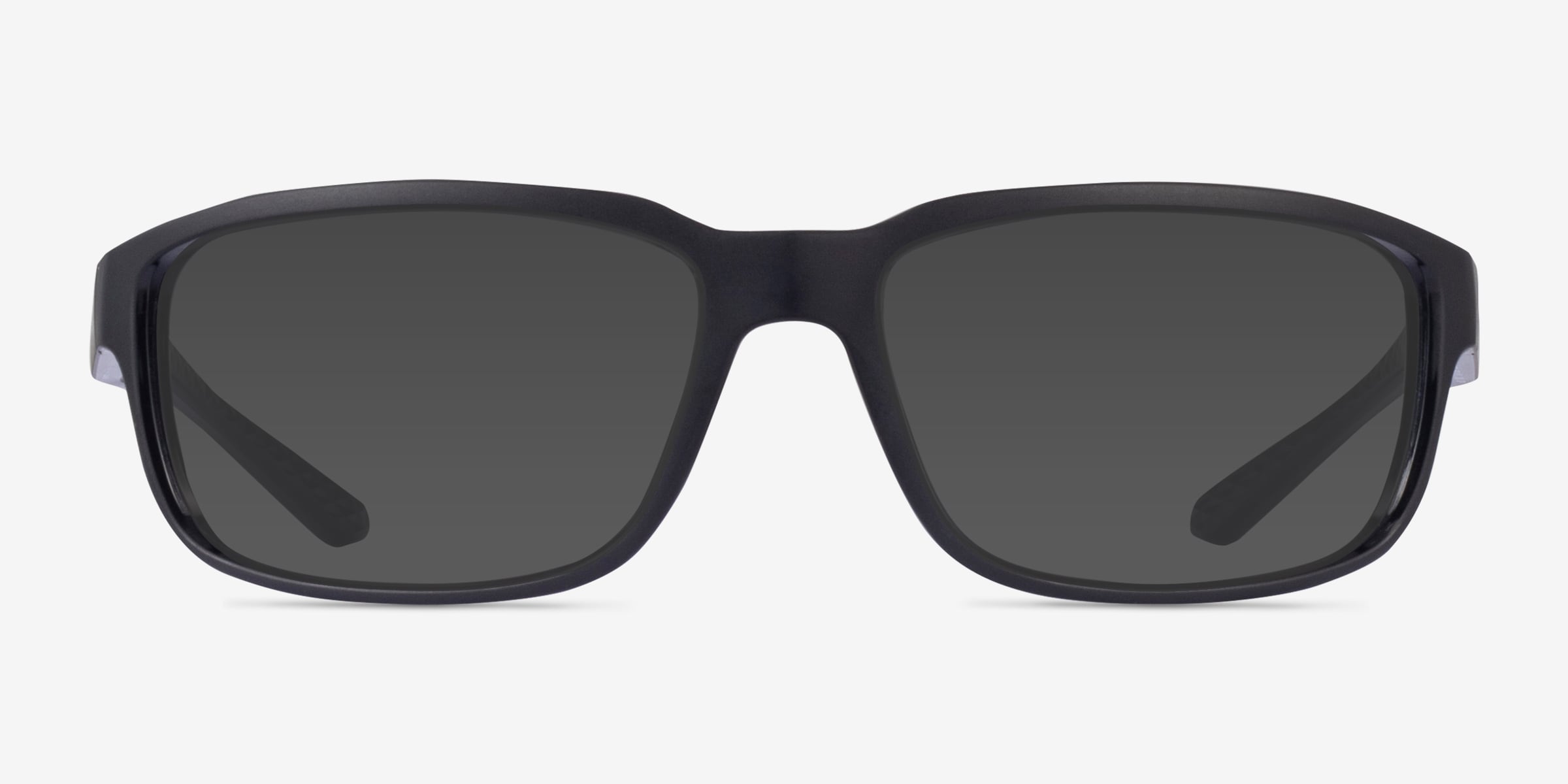 アーネット arnette サングラス ARNETTE AN4373 - Rectangle Matte Recycled Black Frame Sunglasses