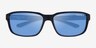 ARNETTE AN4373 Matte Recycled Black Alternative MaterialsSunglass Frames from EyeBuyDirect, Closed View