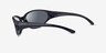 ARNETTE Raven Recycled Black Matériaux biosourcésSoleil de Lunette de vue d'EyeBuyDirect, Vue de Côté