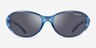 ARNETTE Raven Flashcoat Blue Alternative MaterialsSunglass Frames from EyeBuyDirect, Front View