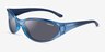 ARNETTE Raven Flashcoat Blue Alternative MaterialsSunglass Frames from EyeBuyDirect, Angle View