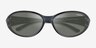 ARNETTE Raven Flashcoat Gray Alternative MaterialsSunglass Frames from EyeBuyDirect, Closed View