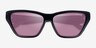 Coach HC8449U CDP33 Black PlasticSunglass Frames from EyeBuyDirect, Closed View