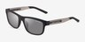Armani Exchange AX4169SU Matte Black PlasticSunglass Frames from EyeBuyDirect, Angle View