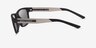 Armani Exchange AX4169SU Matte Black PlasticSunglass Frames from EyeBuyDirect, Side View