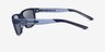 Armani Exchange AX4169SU Shiny Blue PlastiqueSoleil de Lunette de vue d'EyeBuyDirect, Vue de Côté