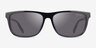Coach HC8454U CDP55 Black AcetateSunglass Frames from EyeBuyDirect, Front View