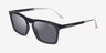 Coach HC8455 CDP54 Black PlasticSunglass Frames from EyeBuyDirect, Angle View