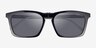 Coach HC8455 CDP54 Black PlasticSunglass Frames from EyeBuyDirect, Closed View