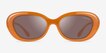 Coach HC8448U CDP35 Milky Amber Alternative MaterialsSunglass Frames from EyeBuyDirect, Front View