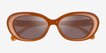 Coach HC8448U CDP35 Milky Amber Alternative MaterialsSunglass Frames from EyeBuyDirect, Closed View