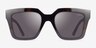 Vogue Eyewear VO5690S Brown Tortoise PlastiqueSoleil de Lunette de vue d'EyeBuyDirect, Vue de Face