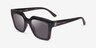 Vogue Eyewear VO5690S Brown Tortoise PlastiqueSoleil de Lunette de vue d'EyeBuyDirect, Vue d'Angle