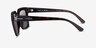 Vogue Eyewear VO5690S Brown Tortoise PlastiqueSoleil de Lunette de vue d'EyeBuyDirect, Vue de Côté