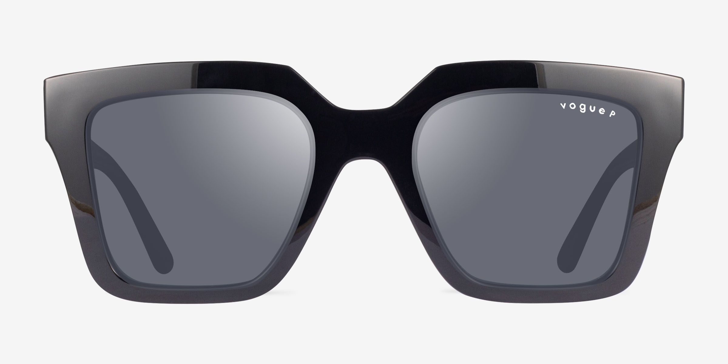 Vogue Eyewear VO5690S Noir PlastiqueSoleil de Lunette de vue d'EyeBuyDirect, Vue de Face