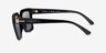 Vogue Eyewear VO5690S Noir PlastiqueSoleil de Lunette de vue d'EyeBuyDirect, Vue de Côté